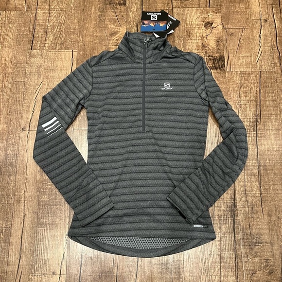 Salomon lightning half zip top-jacket - Picture 1 of 10